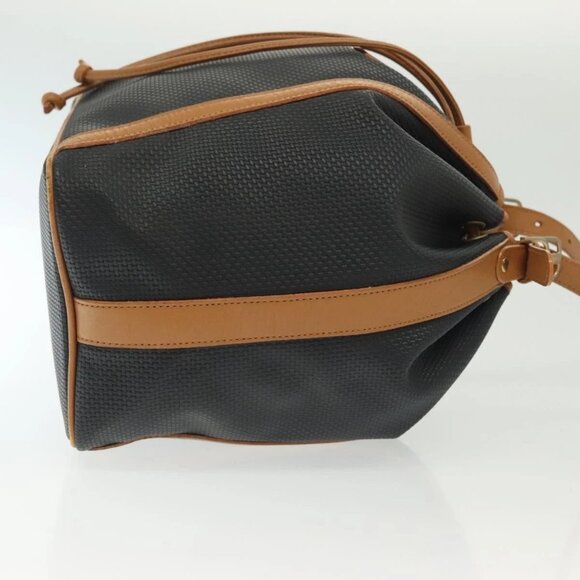 SAINT LAURENT Shoulder Bag PVC Canvas Black Gold Auth 141268 - Picture 6 of 16